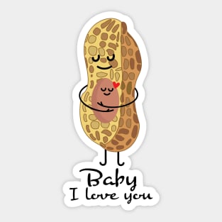 Peanut mother with child (b) Sticker